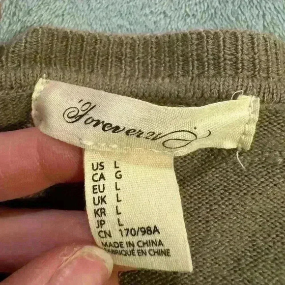 Women’s Forever 21 Button Down Cardigan - Picture 3 of 7